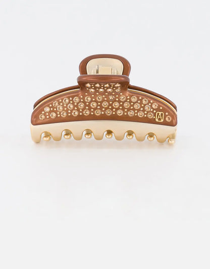 Vendome|Clips|7.5|BROWN|Acelate Alexandre De Paris GCC