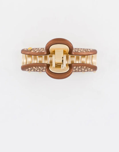 Vendome|Clips|7.5|BROWN|Acelate Alexandre De Paris GCC