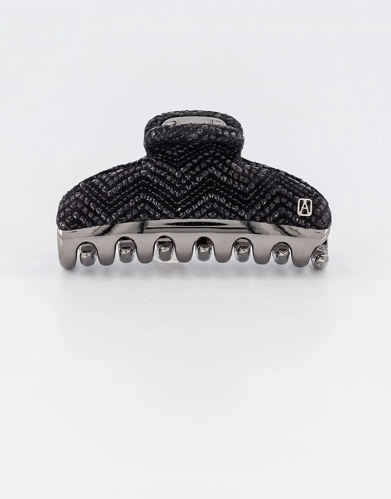 VENDOME|CLIPS|7.5|BLACK|ACELATE