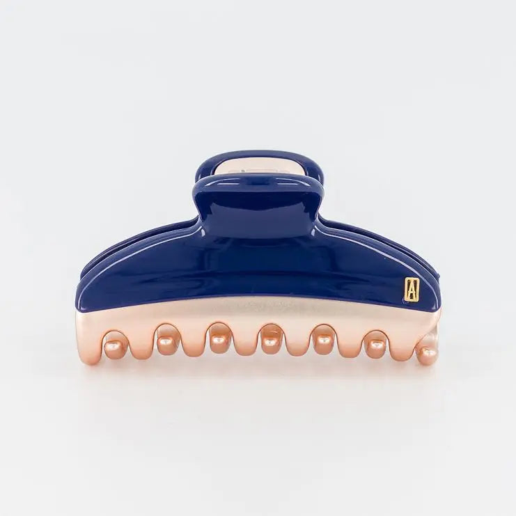 VENDOME|CLIPS|7.5|ROSE GOLD BLUE|ACELATE