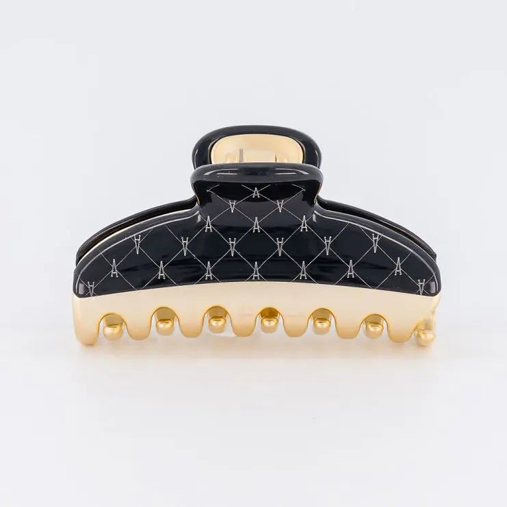VENDOME|CLIPS|7.5|ROSE GOLD BLACK|ACELATE