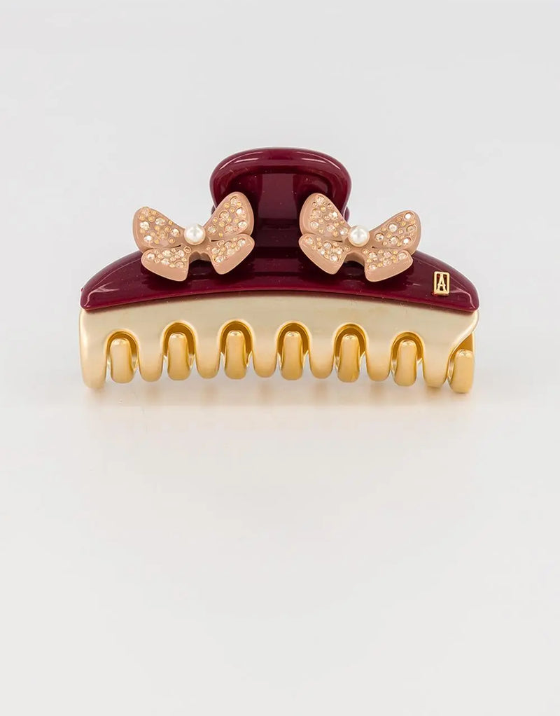 Vendome|Clips|7.5|MAROON |Acelate