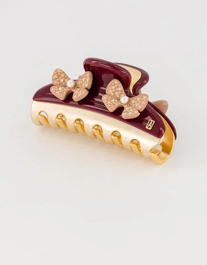 Vendome|Clips|7.5|MAROON |Acelate Alexandre De Paris GCC