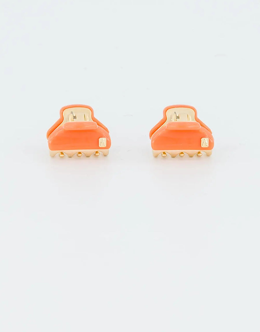 La Coquette Clip (Pair) - Orange