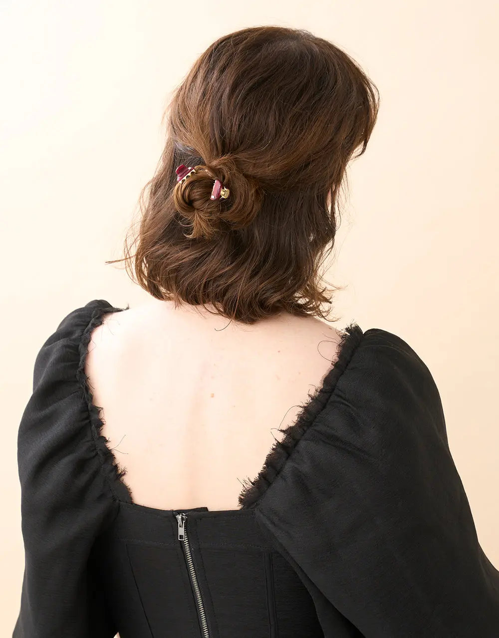 Vendome|Clips|1.8|MAROON|Acelate Alexandre De Paris GCC