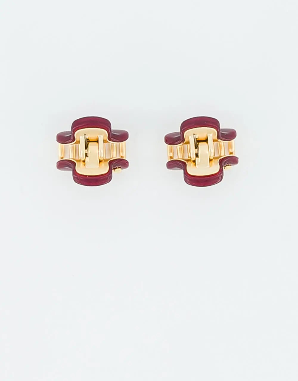 Vendome|Clips|1.8|MAROON|Acelate Alexandre De Paris GCC
