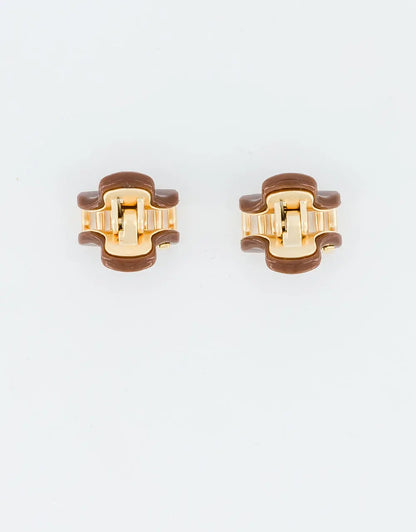 Vendome|Clips|1.8|BROWN|Acelate Alexandre De Paris GCC