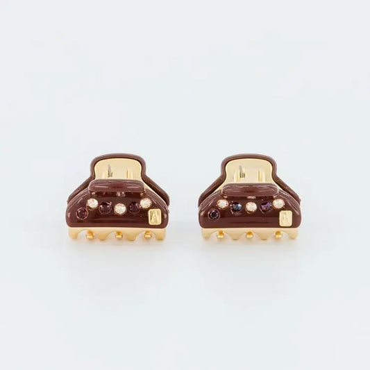 Vendome|Clips|1.8|BROWN|Acelate Alexandre De Paris GCC