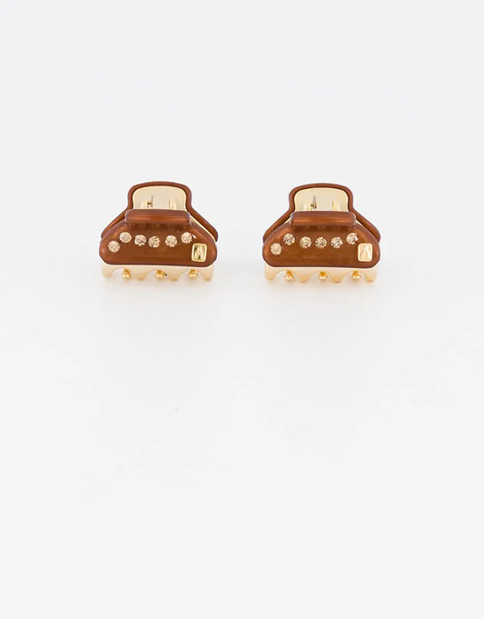 Vendome|Clips|1.8|BROWN|Acelate Alexandre De Paris GCC