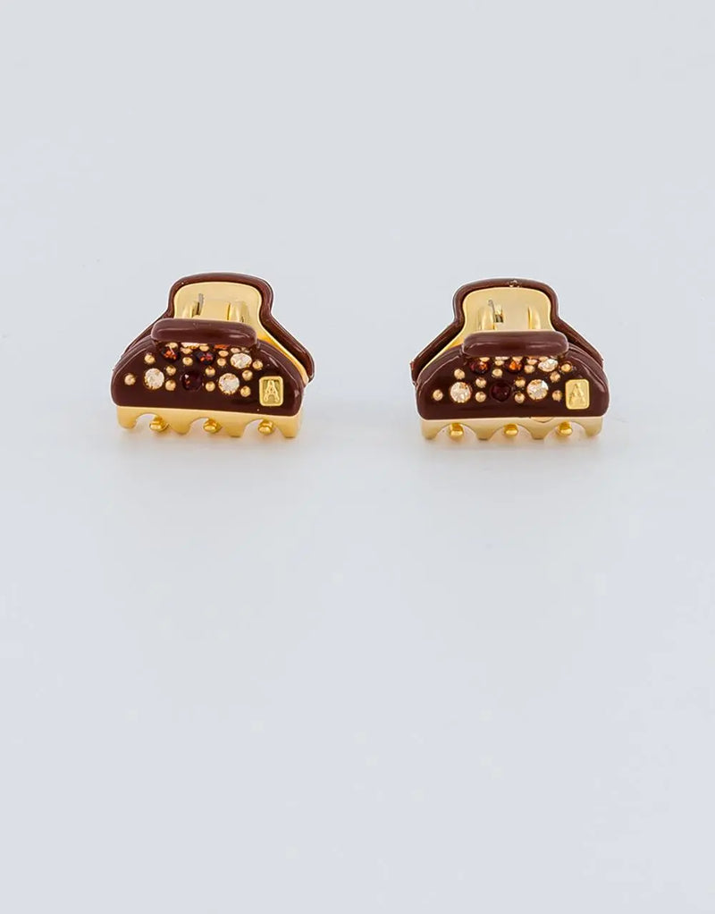 Vendome|Clips|1.8|BROWN|Acelate
