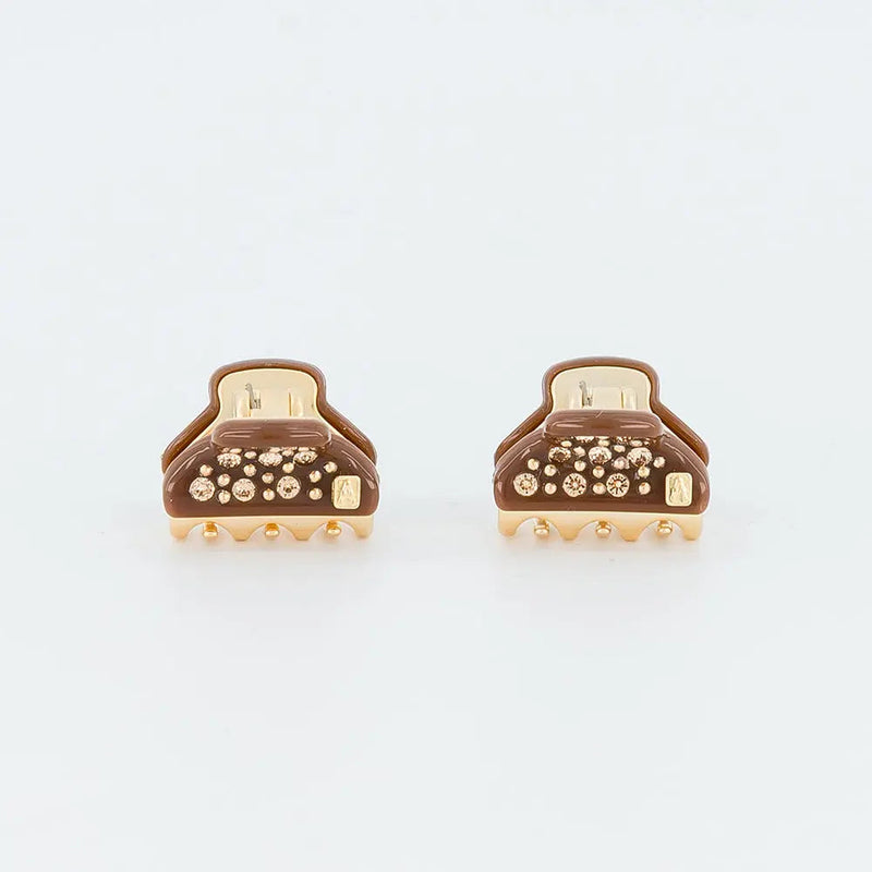 Vendome|Clips|1.8|BROWN|Acelate