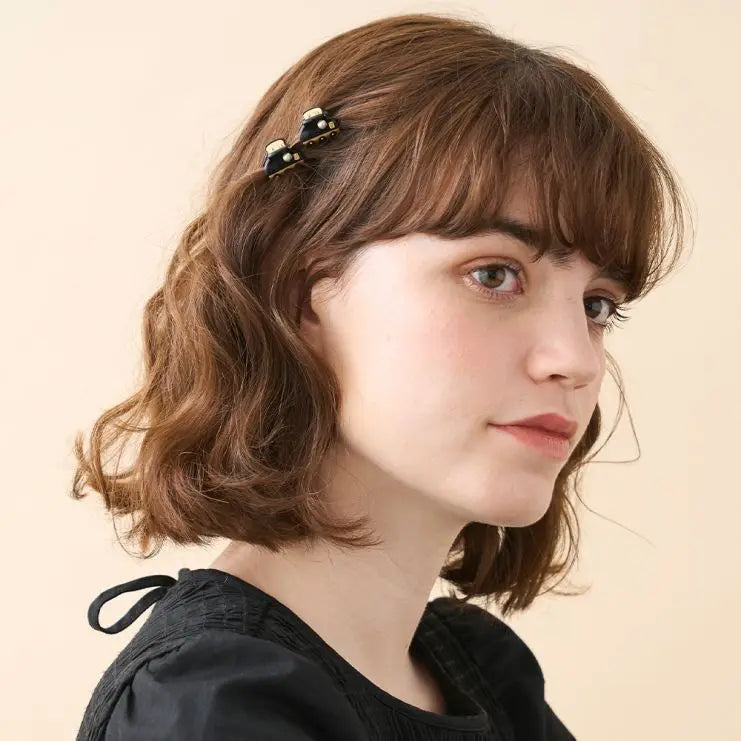 Beads|Clips|1.8|BLACK|Acelate Hair & Beauty Network