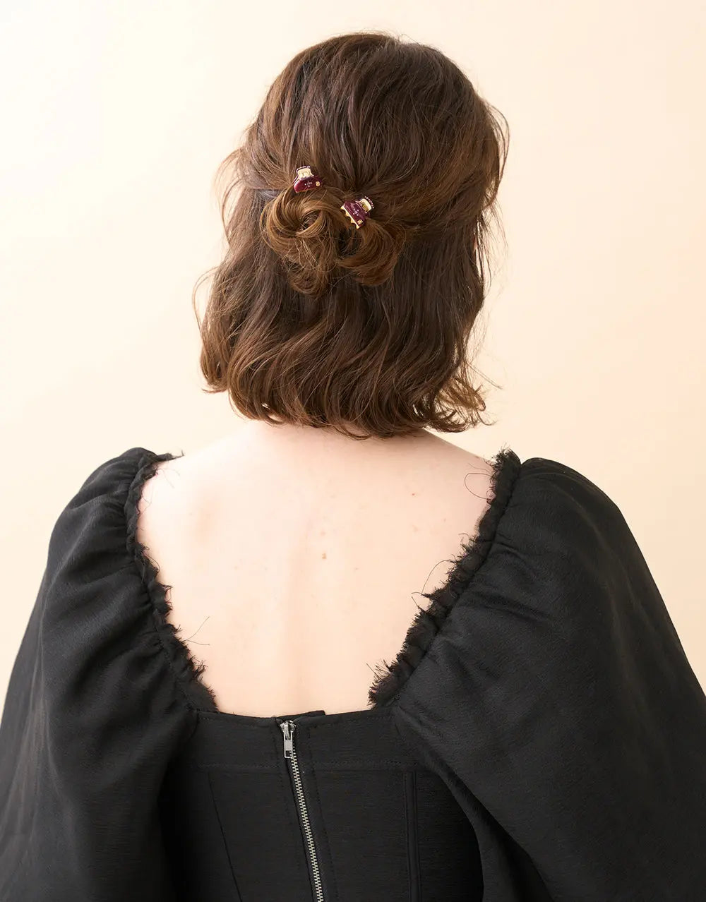 Vendome|Clips|1.8|MAROON|Acelate Alexandre De Paris GCC