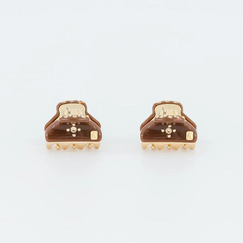 Vendome|Clips|1.8|BROWN|Acelate