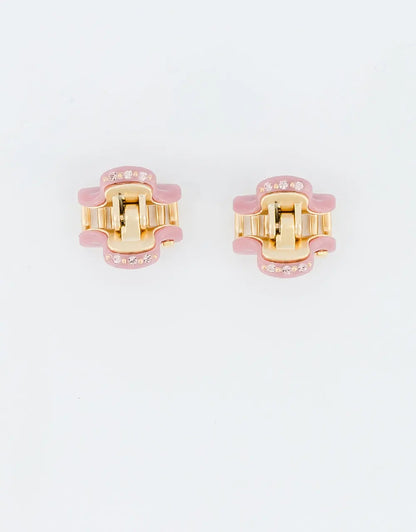 Vendome|Clips|1.8|PINK|Acelate Alexandre De Paris GCC