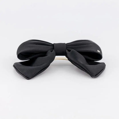 TIMELESS|BARRETTE|8|BLACK|SATIN Hair & Beauty Network