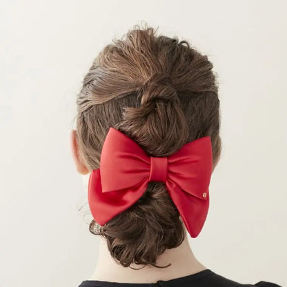 Timeless|Barrette|8.5|Red|Satin Alexandre De Paris GCC