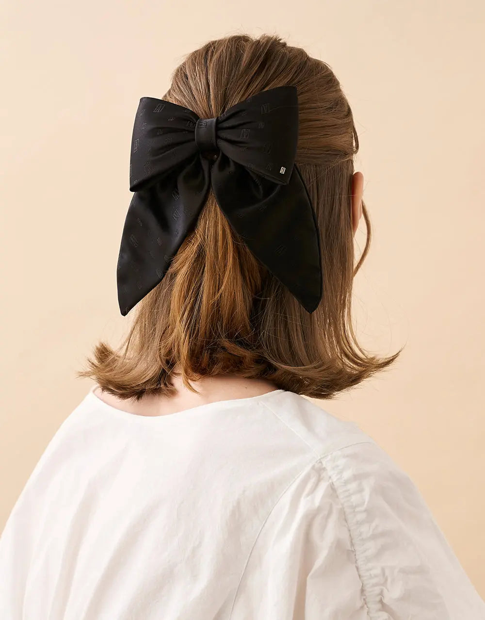 Limited|Barrettes||BLACK|Satin Alexandre De Paris GCC