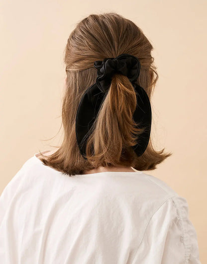 Limited|PONYTAIL|5|BLACK|Satin Alexandre De Paris GCC