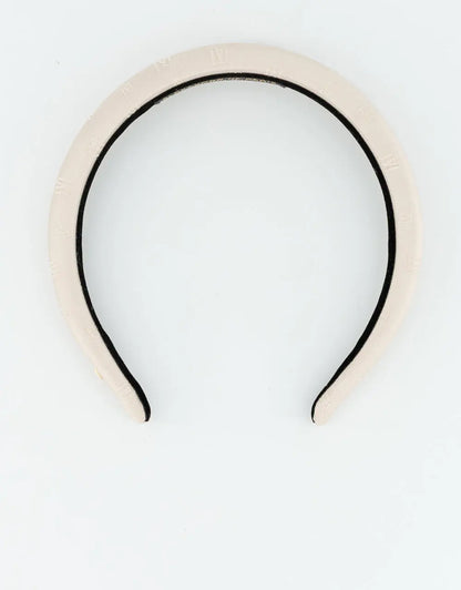 Limited|Headband||WHITE|Satin Alexandre De Paris GCC