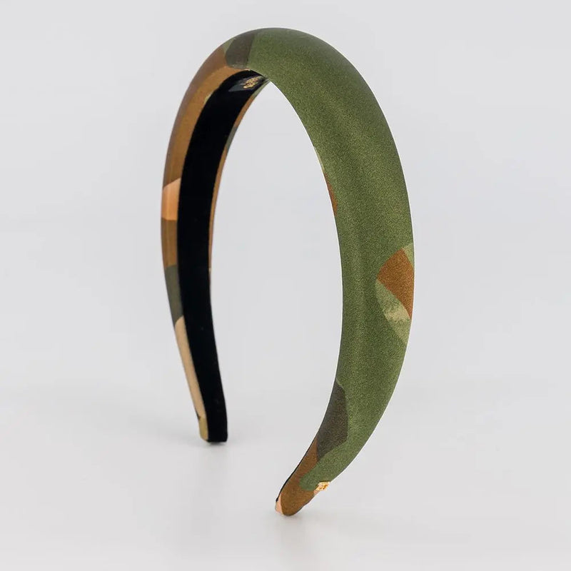 LIMITED|HEADBAND||GREEN|SATIN